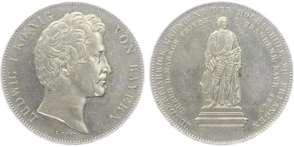 Bavorsko, Ludwig I., 1825 - 1848 — 1
