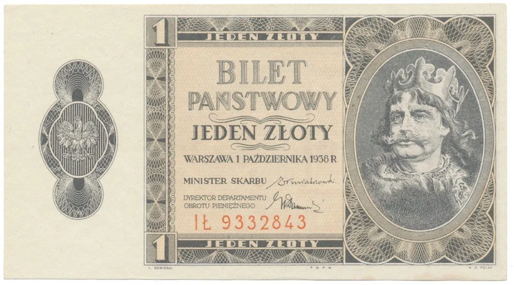 Polská platidla na československém území 1938-39 — 1