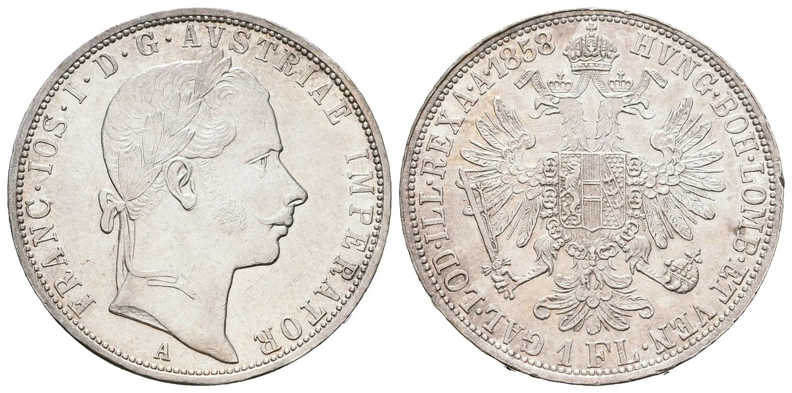 Rakouská a spolková měna, 1857 - 1892 — 1