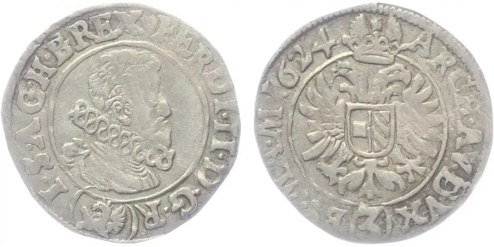 Ferdinand II., 1619 - 1637 (Mince dobrého zrna) — 1