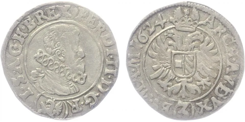 Ferdinand II., 1619 - 1637 (Mince dobrého zrna) — 1