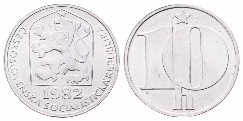 10 Haléř 1982