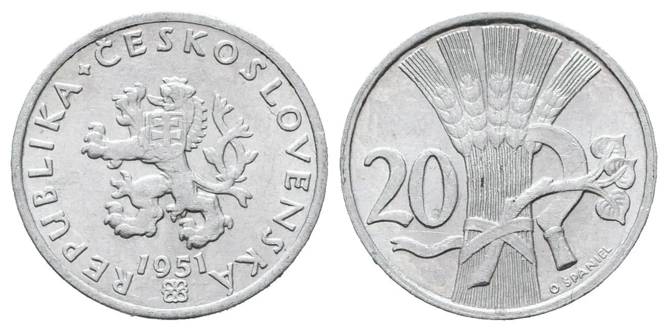 20 Haléř 1951