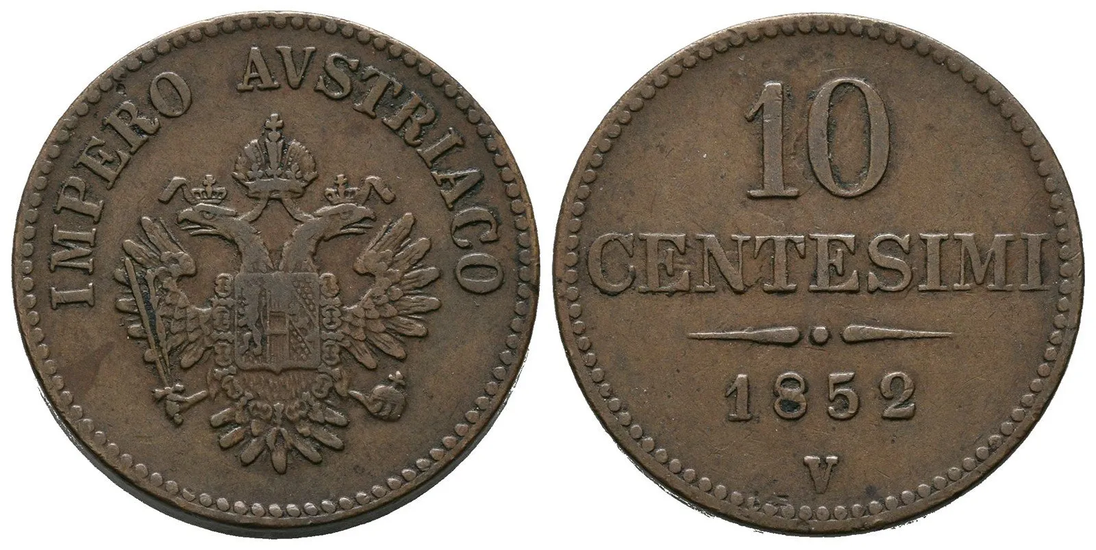 Konvenční měna, 1848 - 1857 — 1