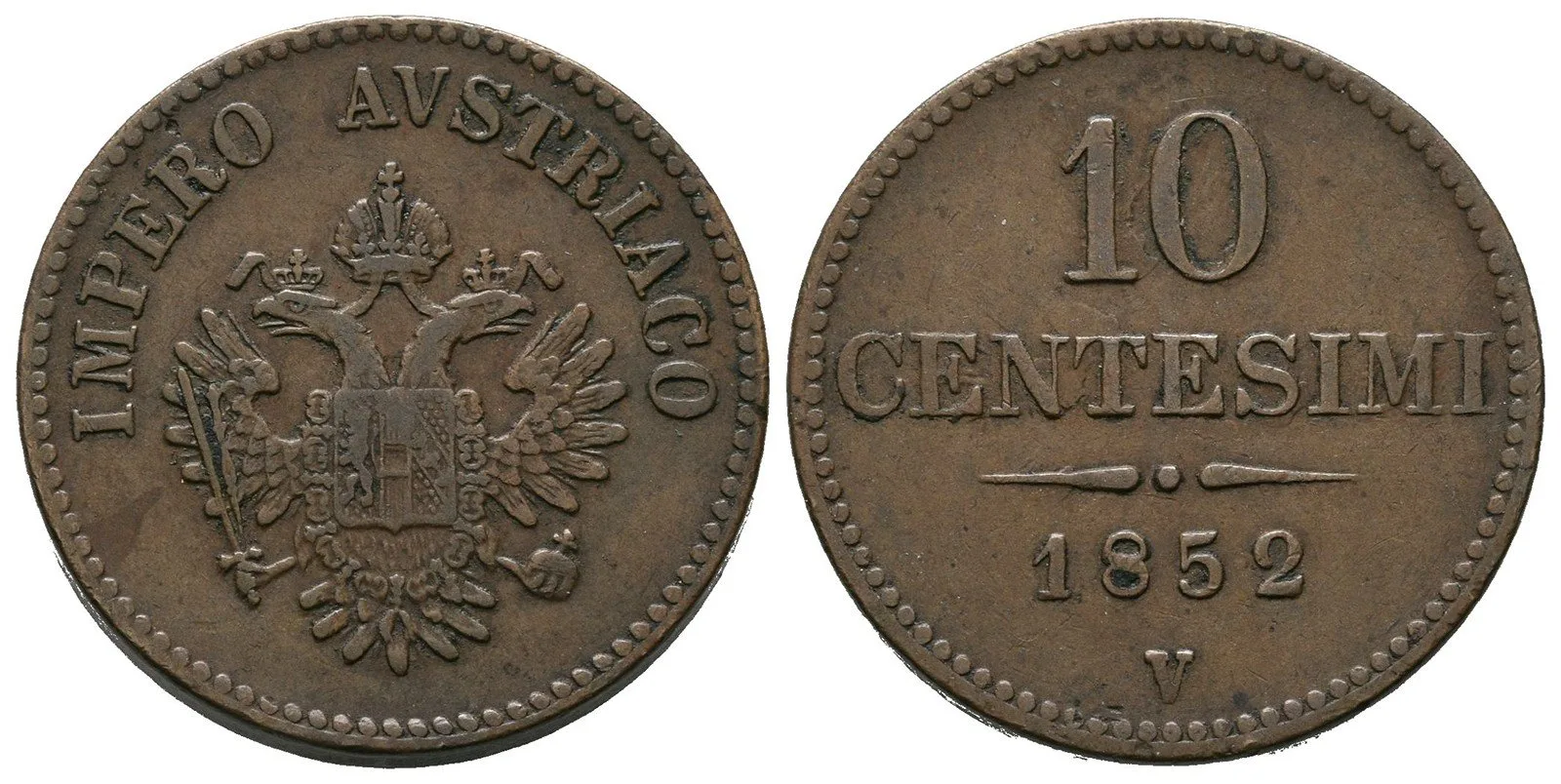 Konvenční měna, 1848 - 1857 — 1
