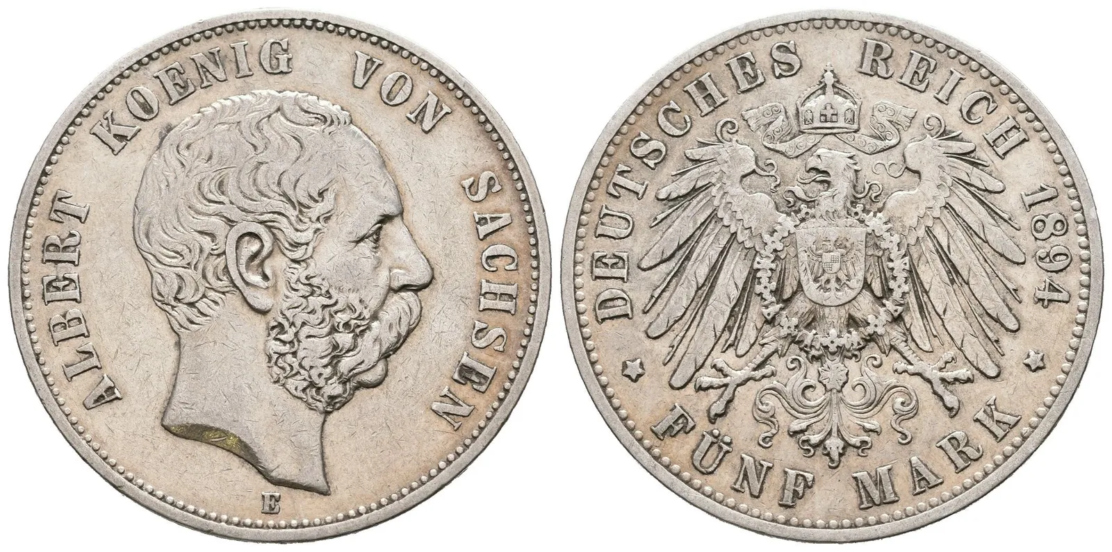Sasko, 5 Marka 1894
