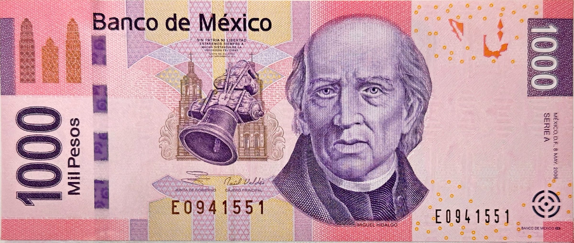 Mexiko, 1000 Pesos 2006, P.127a