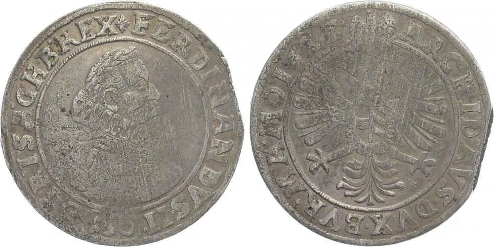 Ferdinand II., 1619 - 1637 (Mince kiprová) — 1