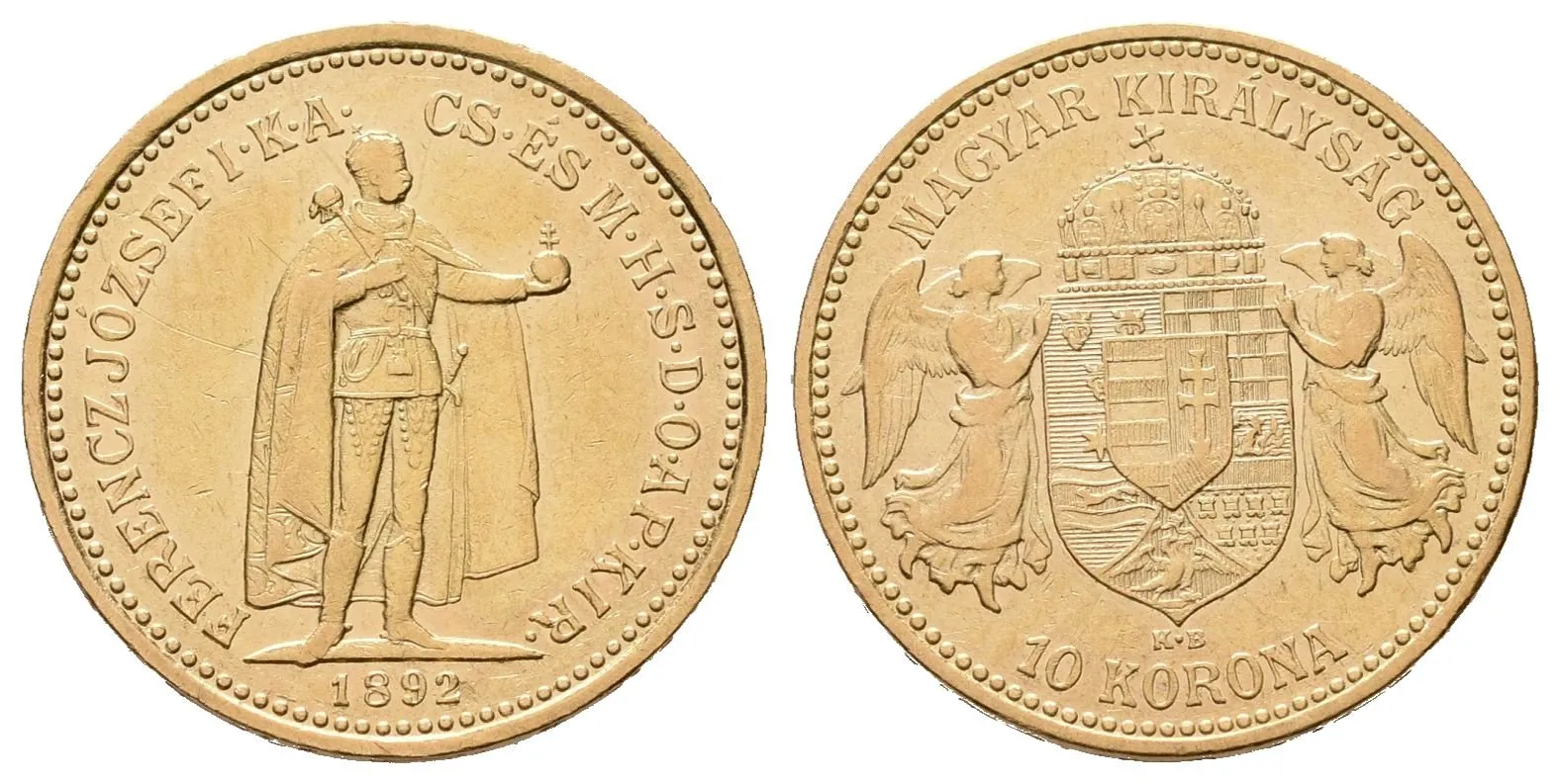 10 Koruna 1892 KB