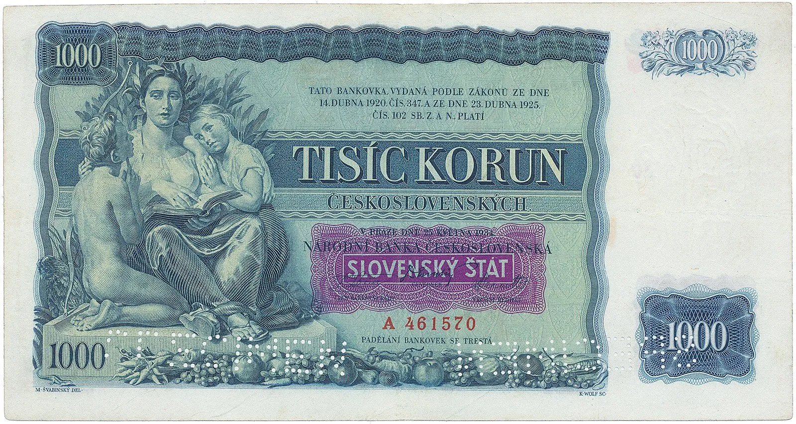 Slovenský stát, 1939 - 1945 — 1