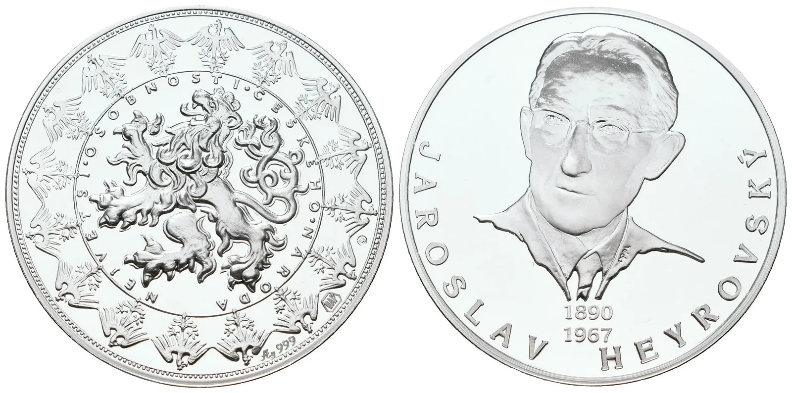 Oppl Vladimír - Jaroslav Heyrovský