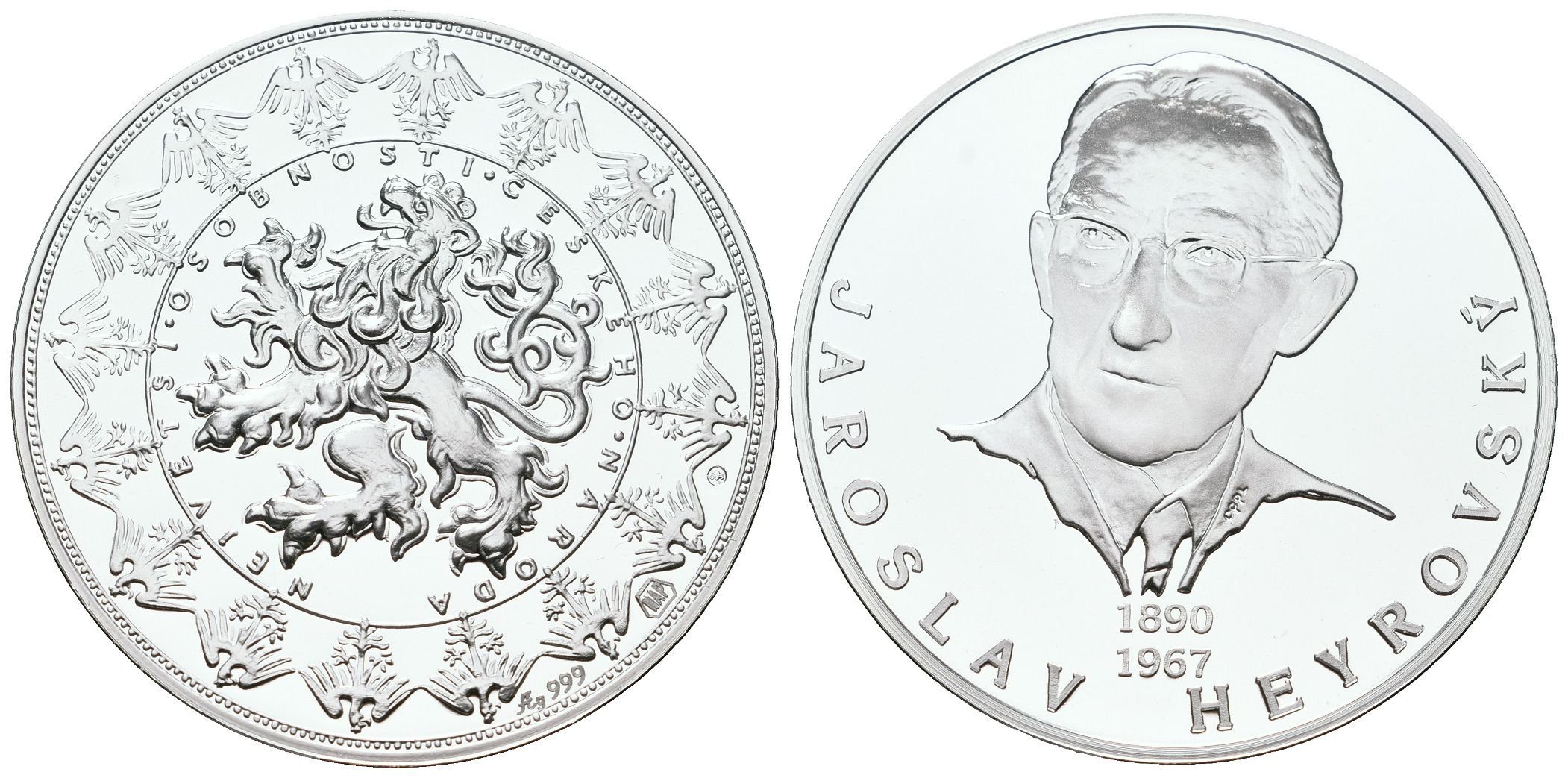 Oppl Vladimír - Jaroslav Heyrovský