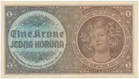 1 Koruna b.d. (1940), série C, Hej.30a - fotografie 2