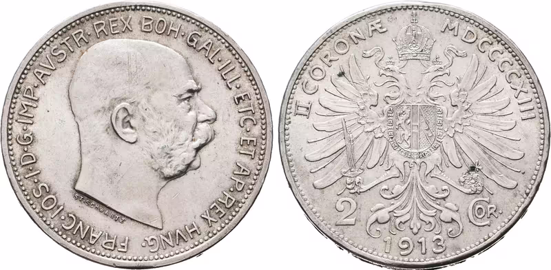 2 Koruna 1913