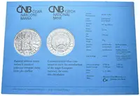 200 Kč 2001 - Evropská měna Euro, PROOF - fotografie 2