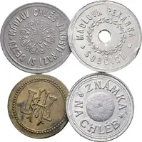Sobčice - Mádlova Pekárna, Al 27 mm + strojní pekařství J. Děkanovský, — 2