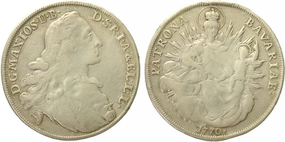 Bavorsko, Maximilian III. Josef, 1745 - 1777 — 1