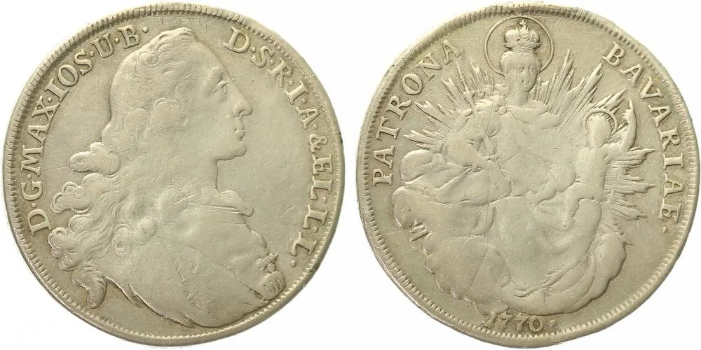 Bavorsko, Maximilian III. Josef, 1745 - 1777 — 1
