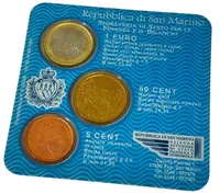 San Marino, Sada oběžných euromincí 2006 - fotografie 2