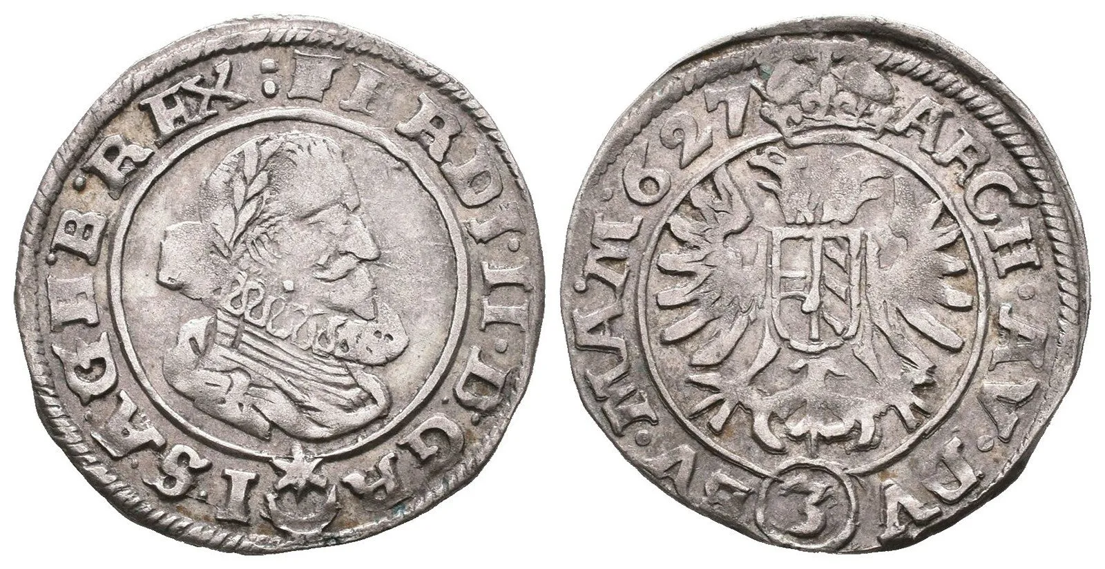 Ferdinand II., 1619 - 1637 (Mince dobrého zrna) — 1
