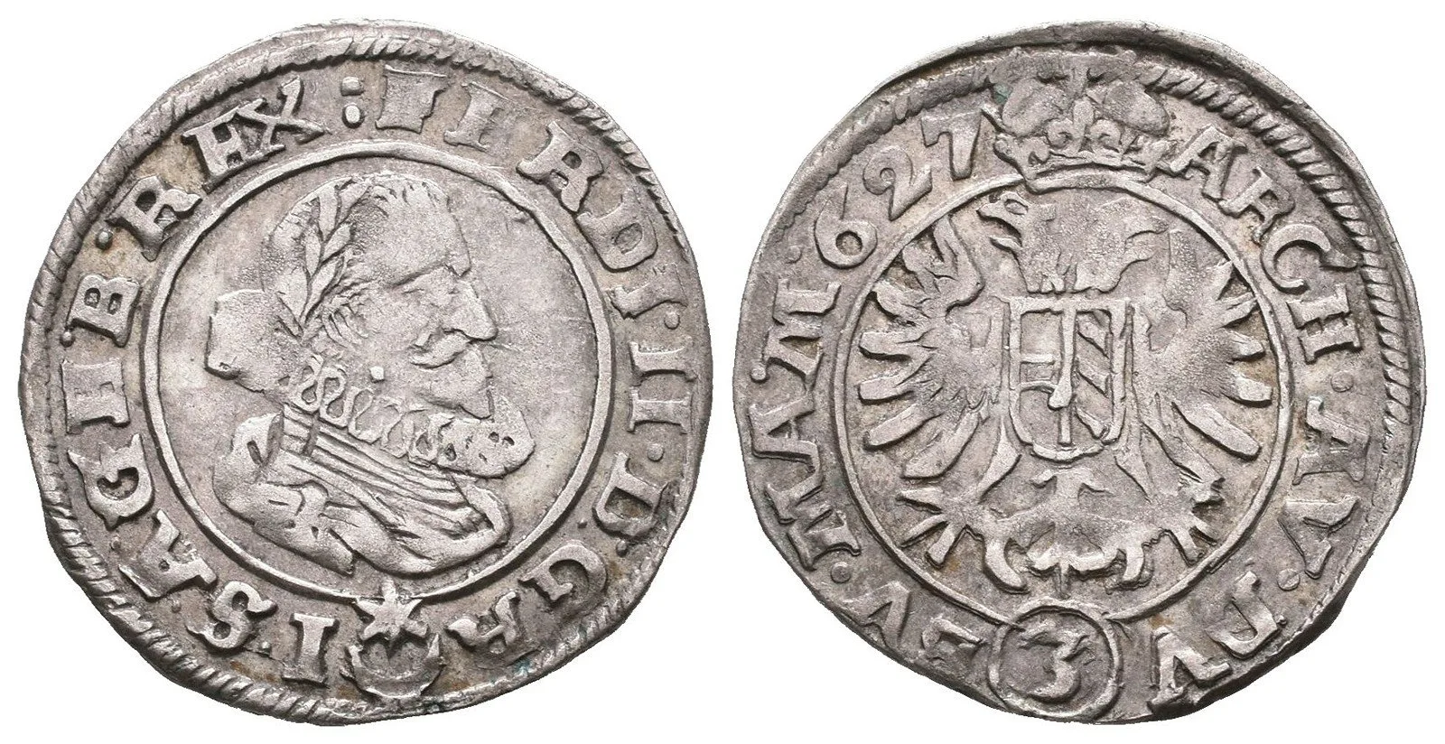 Ferdinand II., 1619 - 1637 (Mince dobrého zrna) — 1