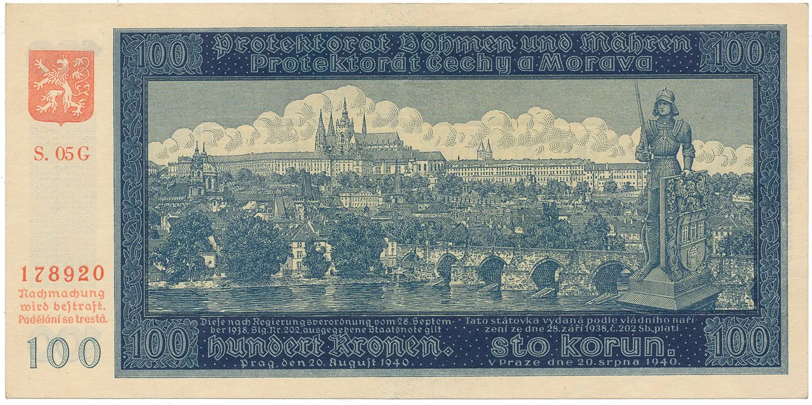 Protektorát Čechy a Morava, 1939 - 1945 — 1