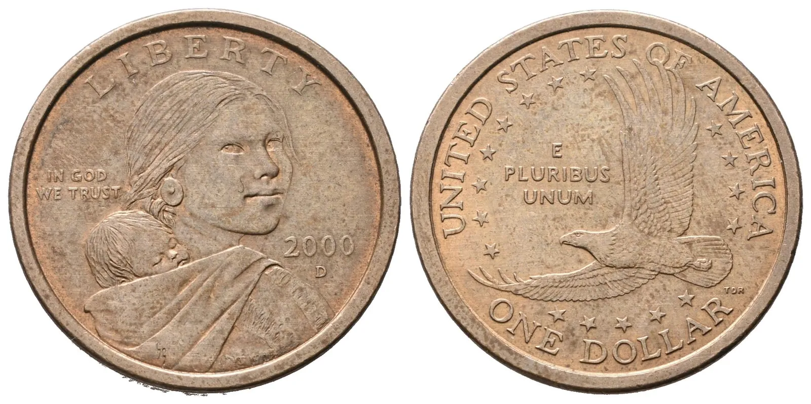 USA, 1 Dollar 2000 - Sacagawea Dollar
