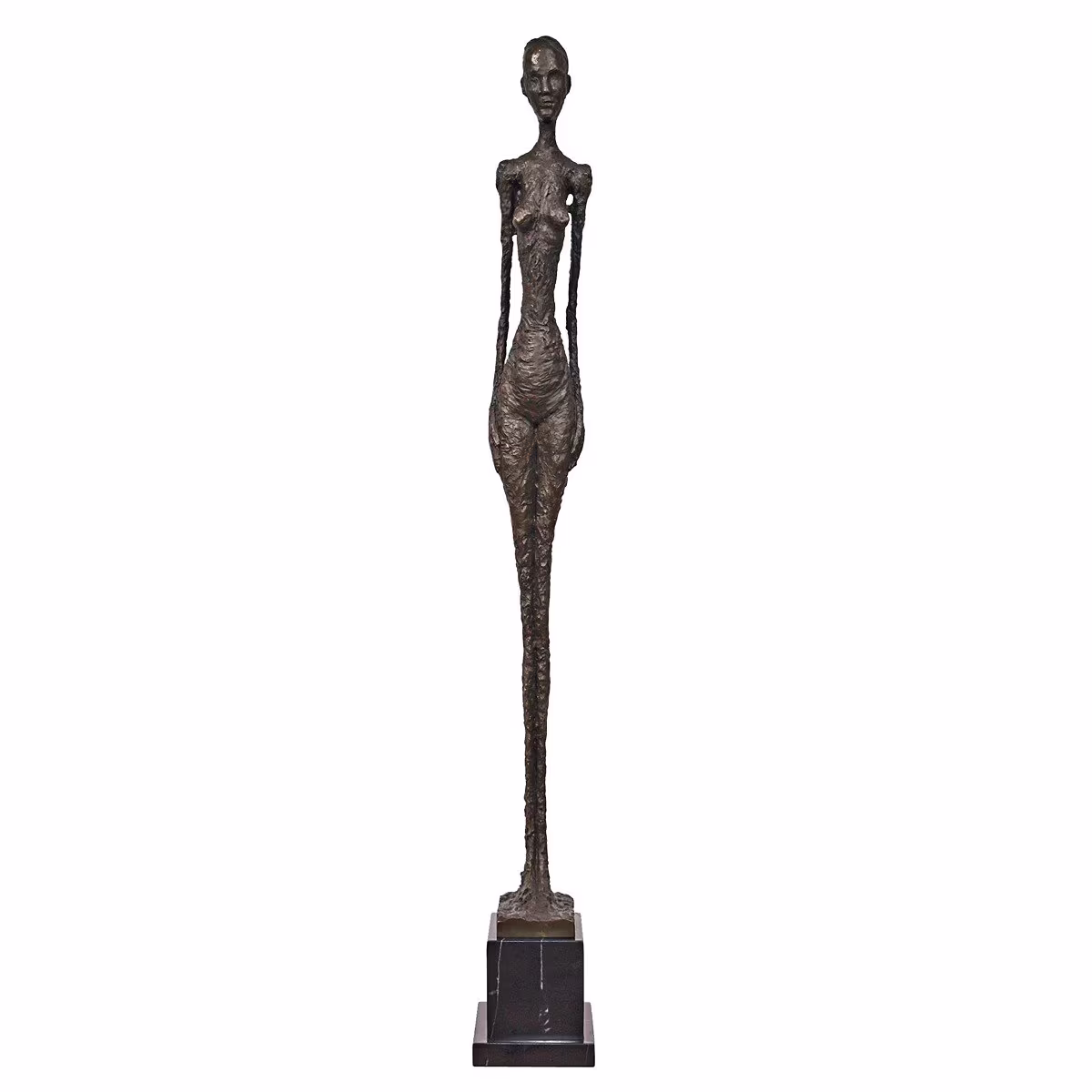 Alberto Giacometti: Alberto Giacometti (1901 - 1966) - Velká socha stojící ženy