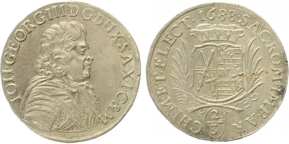 Sasko, Johann Georg III., 1680 - 1691 — 1