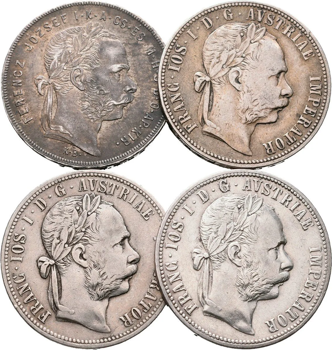 Rakouská a spolková měna, 1857 - 1892 — 1