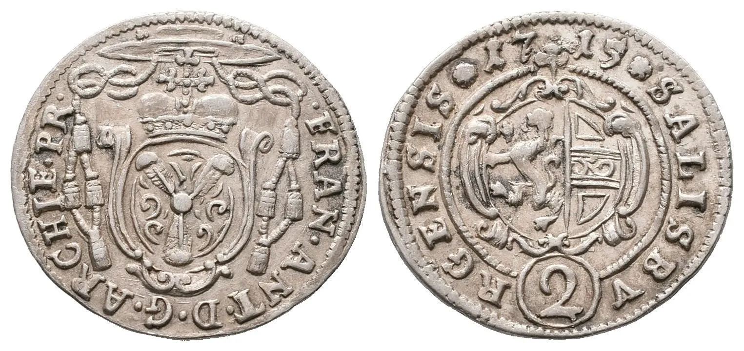 Salzburg - arcibiskupství, Franz Anton Harrach, 1709 - 1727 — 1