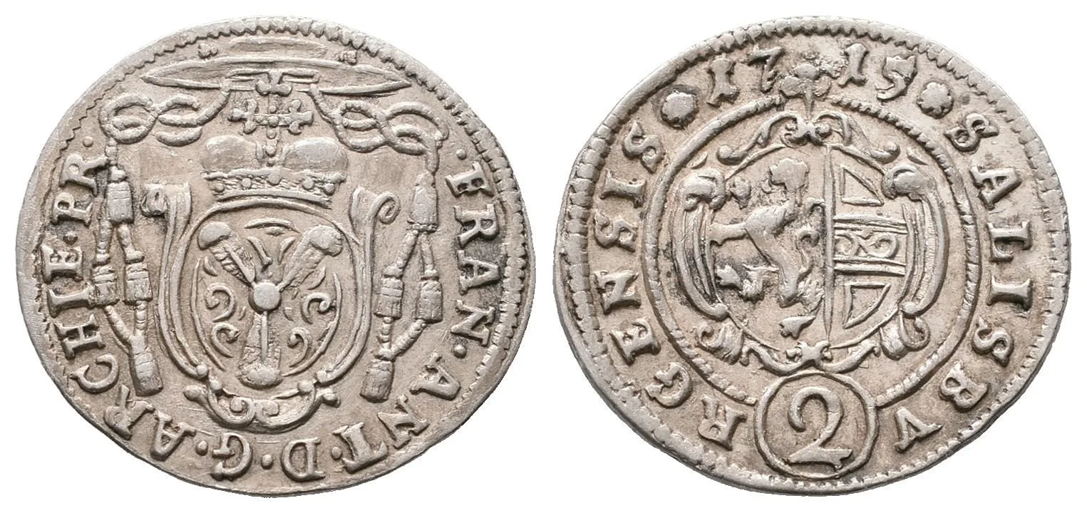 Salzburg - arcibiskupství, Franz Anton Harrach, 1709 - 1727 — 1