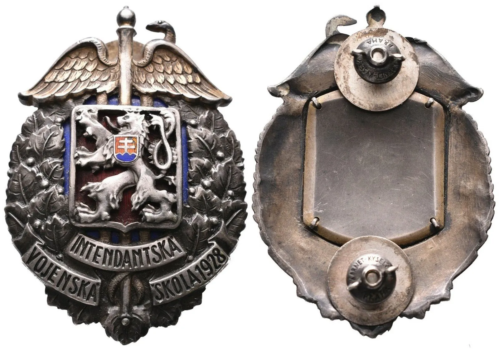 Československo - odznaky vojenských škol — 1