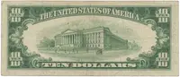 USA, 10 Dollars 1950D, náhradní série *, Pick.439dr - fotografie 2