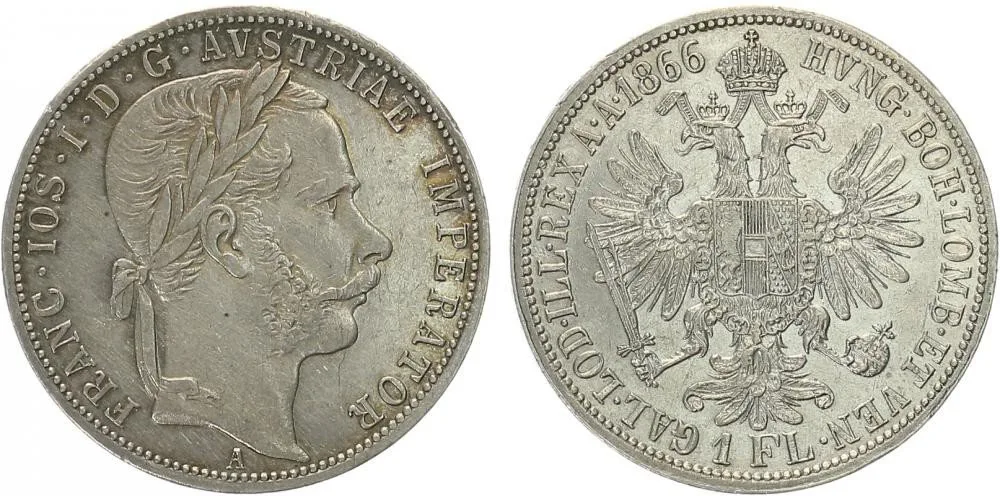 Rakouská a spolková měna, 1857 - 1892 — 1