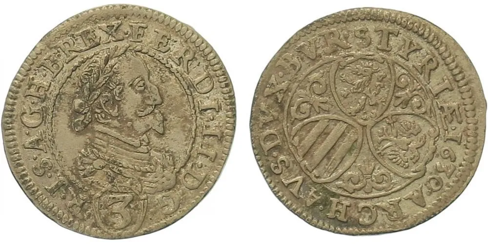 Ferdinand II., 1619 - 1637 (Mince dobrého zrna) — 1