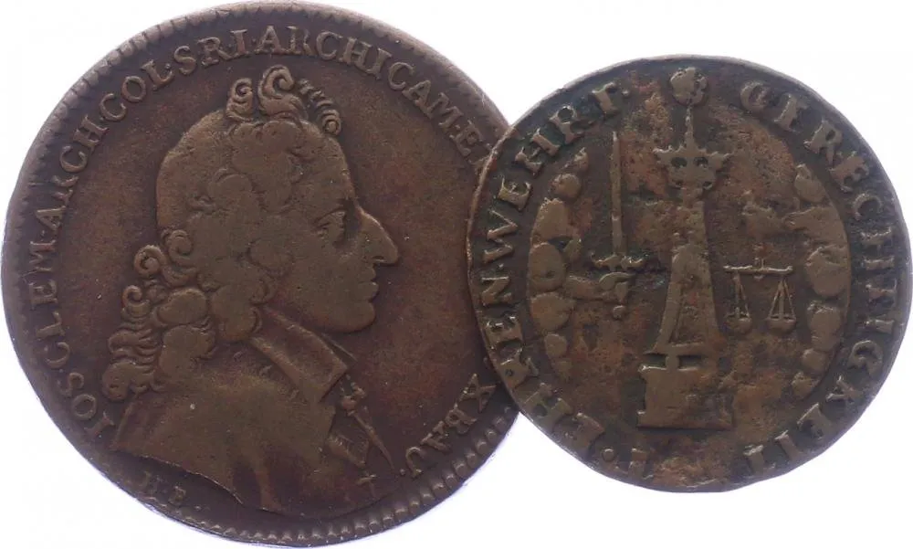 Köln - arcibiskupství, Josef Clemens von Bayern, 1688 - 1723 — 1