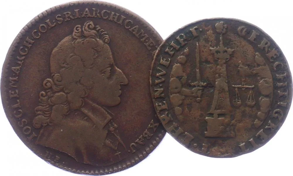 Köln - arcibiskupství, Josef Clemens von Bayern, 1688 - 1723 — 1