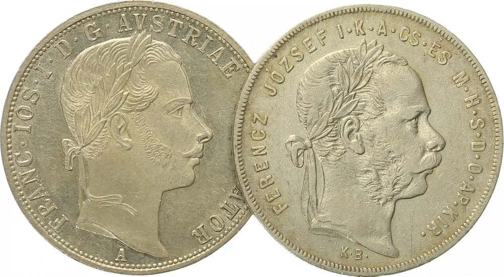 Rakouská a spolková měna, 1857 - 1892 — 1