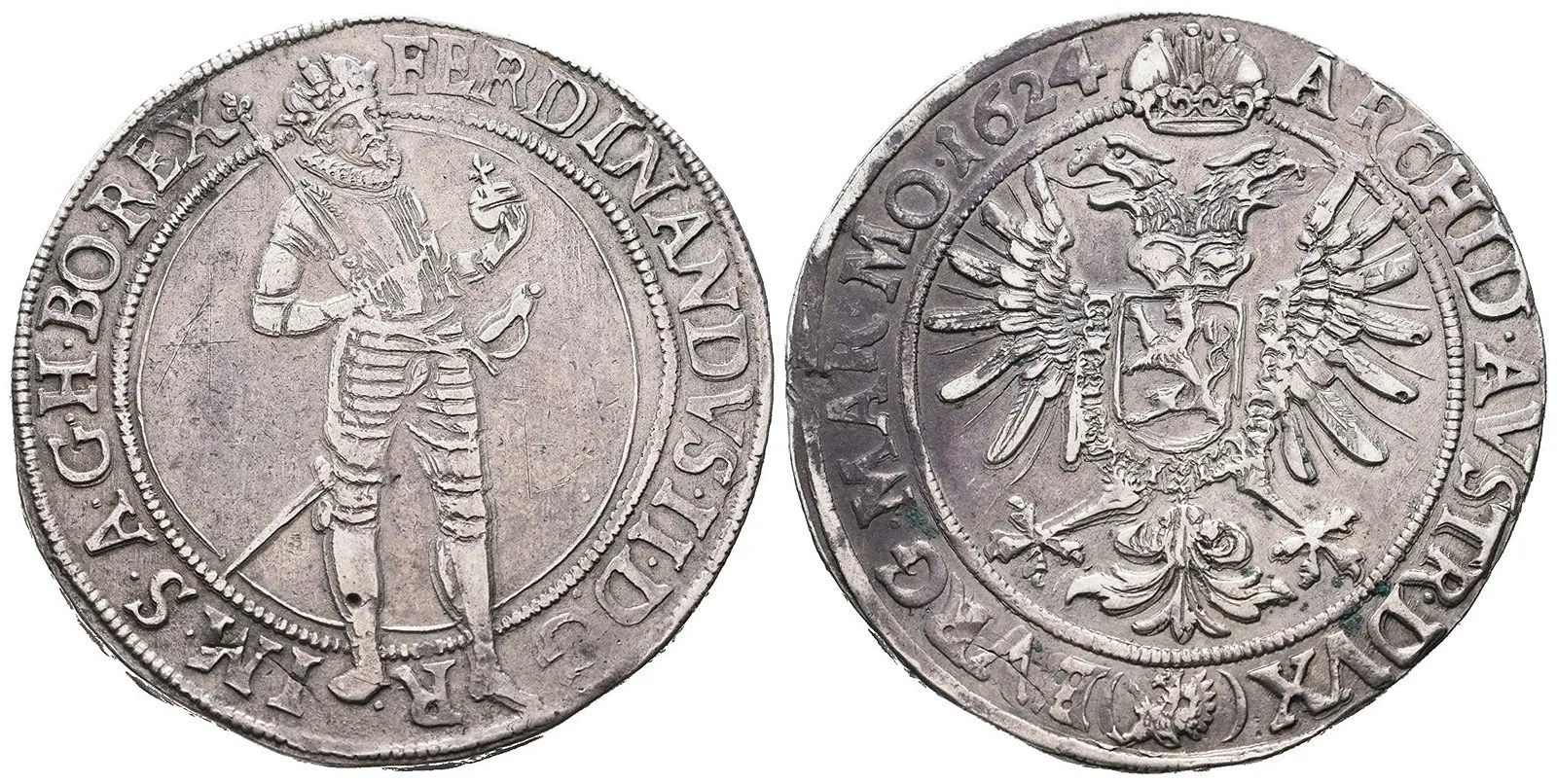 Ferdinand II., 1619 - 1637 (Mince dobrého zrna) — 1