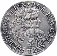 Braunschweig - Wolfenbüttel, Rudolf August a Anton Ulrich, 1685 - 1704 — 1
