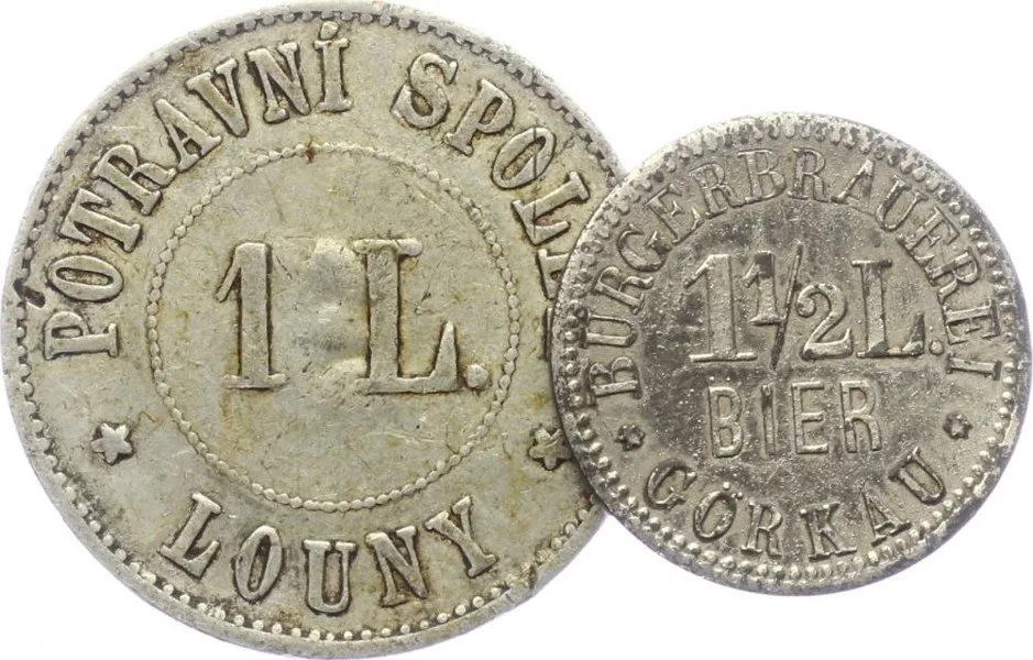 Chmelové a pivní známky — 1