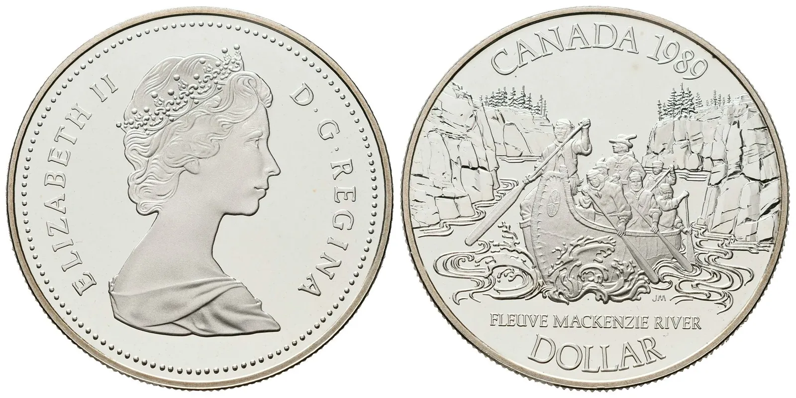 Kanada, Dollar 1989 - MacKenzie River