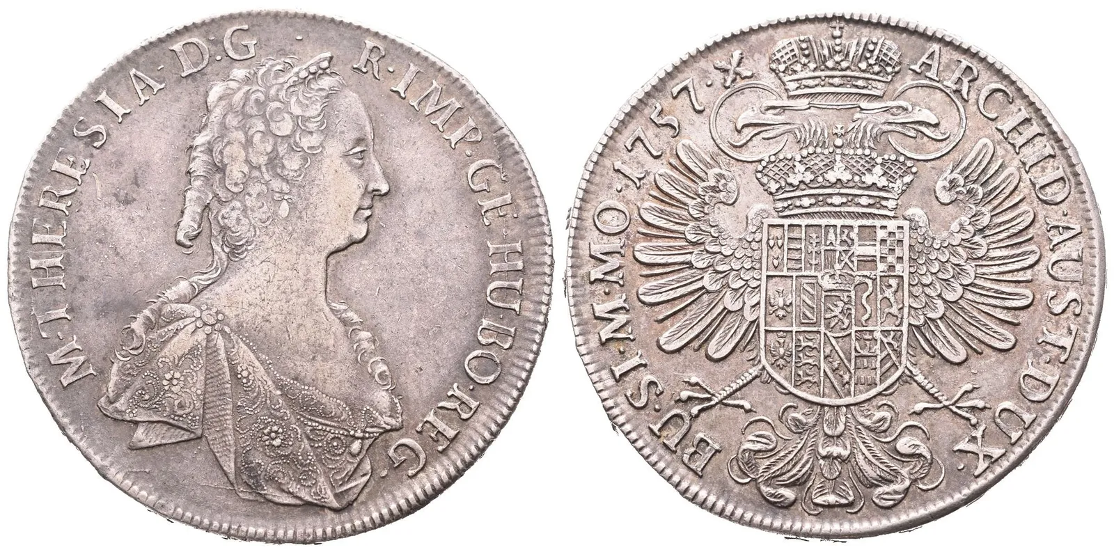 Marie Terezie, Tolar 1757
