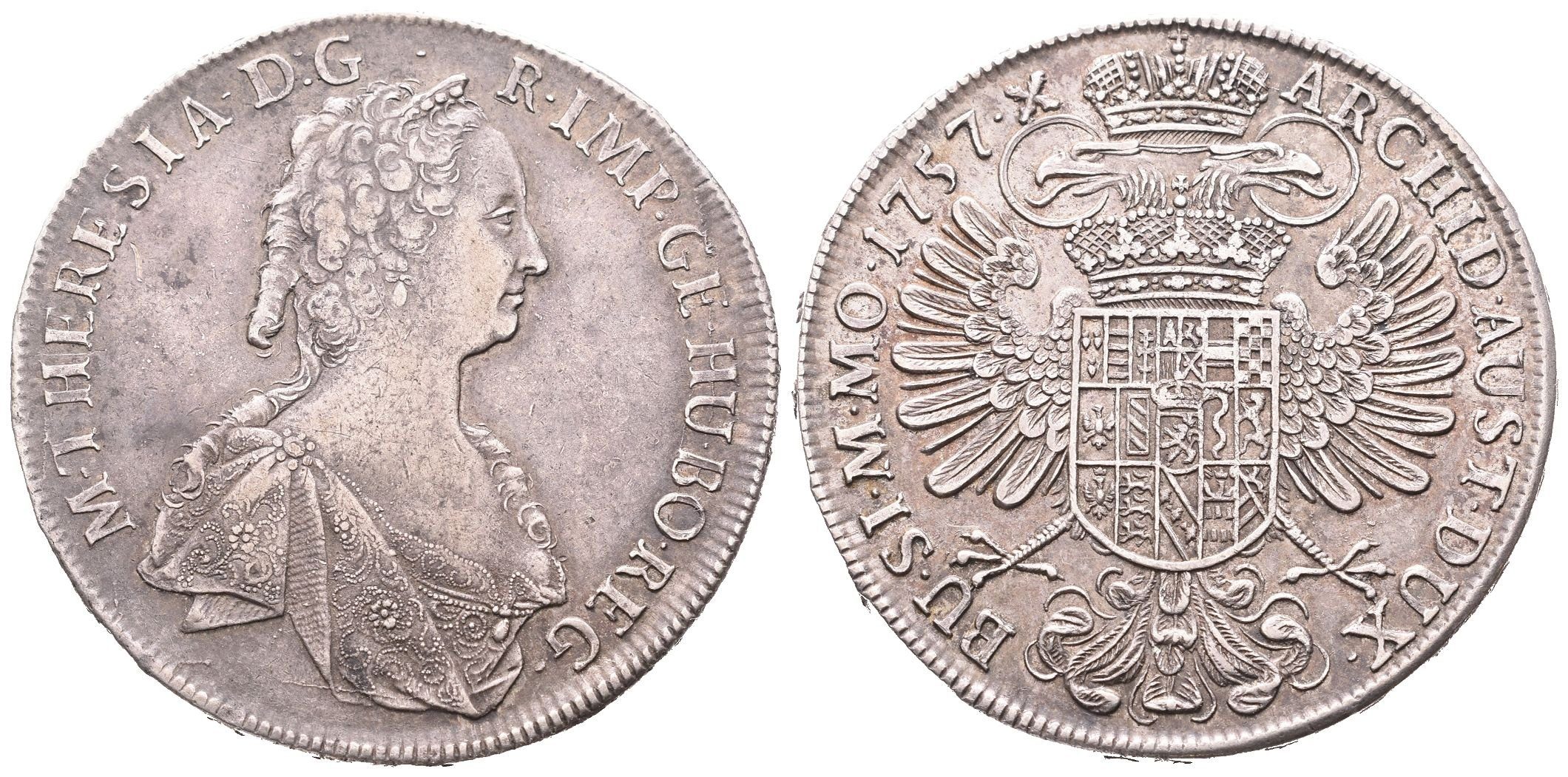 Marie Terezie, Tolar 1757