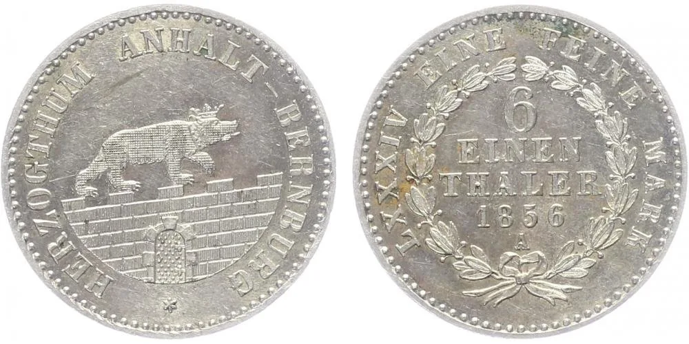 Anhalt - Bernburg, Alexander Carl, 1834 - 1863 — 1