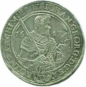 Sasko, Johann Georg I. a August, 1611 - 1615 — 1