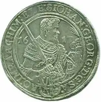 Sasko, Johann Georg I. a August, 1611 - 1615 — 1