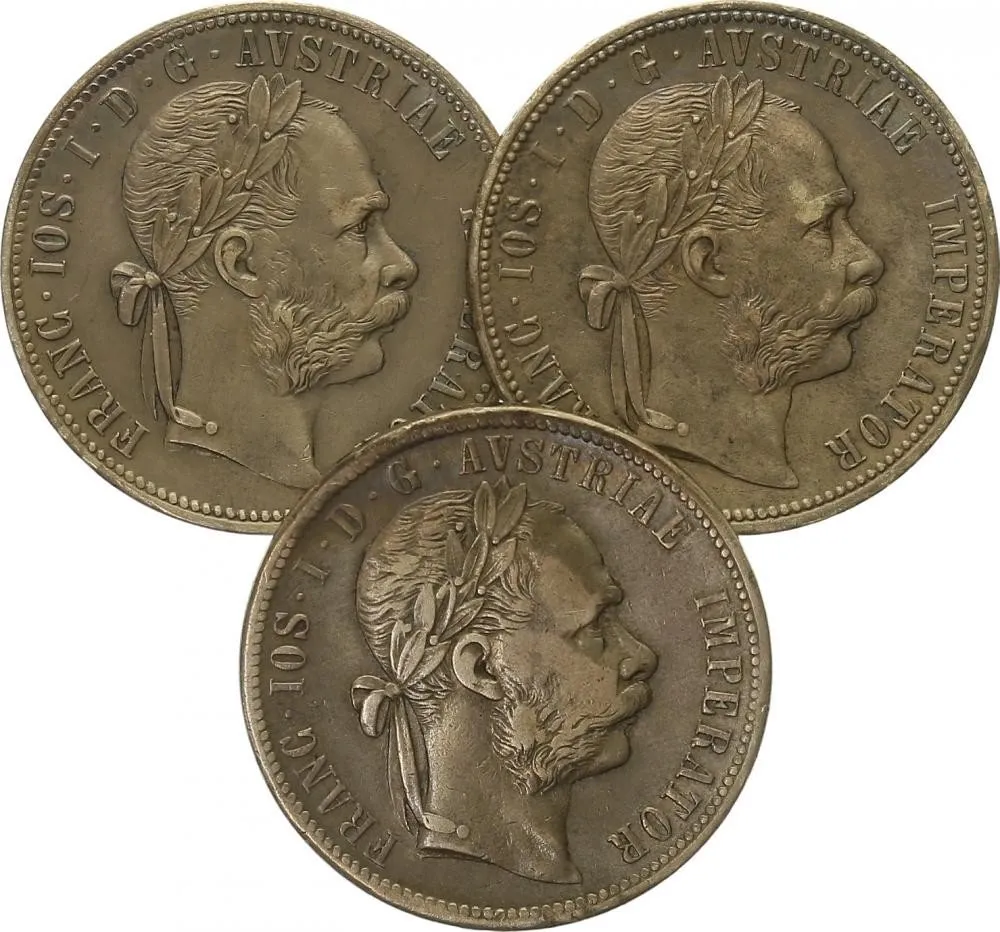 Rakouská a spolková měna, 1857 - 1892 — 1