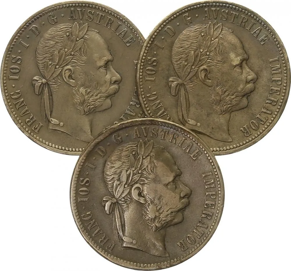 Rakouská a spolková měna, 1857 - 1892 — 1
